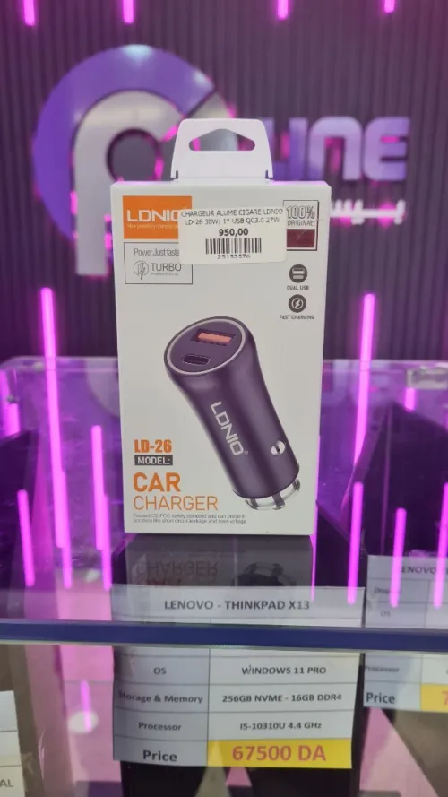 CHARGEURS ALLUME CIGARE LDNIO