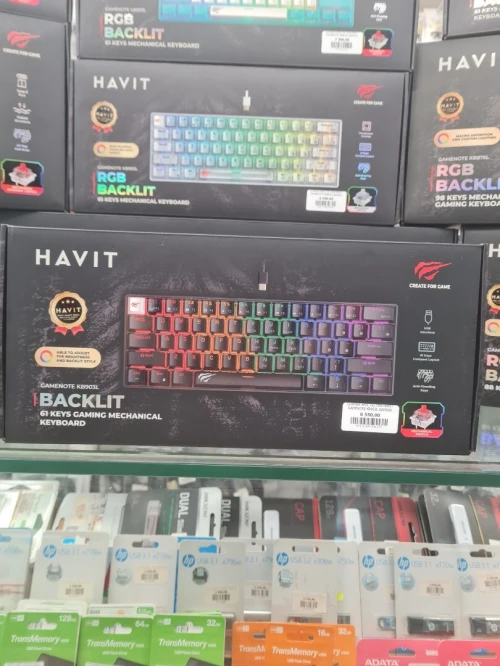Claviers Mécaniques Havit (red switch / blue switch)