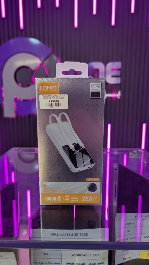 POWER BANK LDNIO TWO WAY FAST CHARGING 22.5W