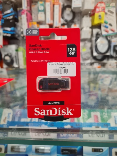 FLASH DISQUE SANDISK CRUZER BLADE