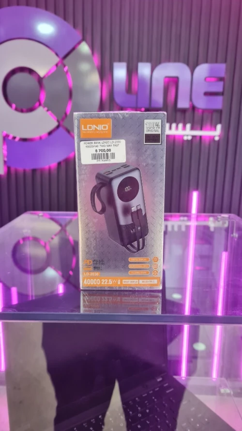 POWER BANK LDNIO TWO WAY FAST CHARGING 22.5W