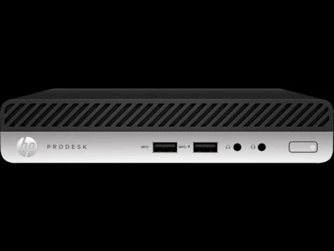 UNITE CENTRALE HP PRODESK 400 G4 MINI/ I5 8500T / 8GO / 256GB SSD/ 2x DISPLAY PORT / WINDOWS 11 PRO OEM / Utilisé