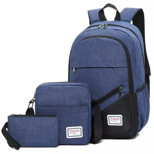 Sac A Dos - Cartable 3 Pieces + Sortie Powerbank 