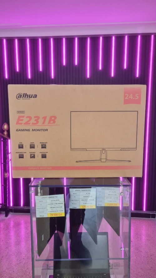 ECRAN DAHUA E231B LM25 24.5"- 180HZ- FULL HD 0.5MS DHI-LM25-E231B