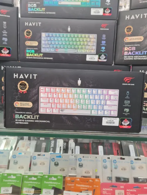 Claviers Mécaniques Havit (red switch / blue switch)