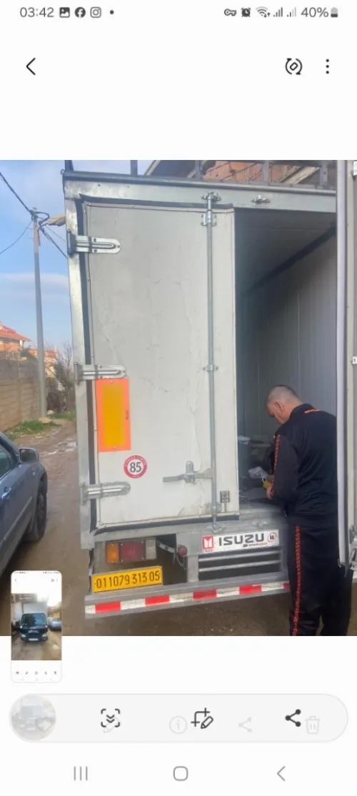 Batna Cellule frigorifique sans moteur pour isuzu npr 2024