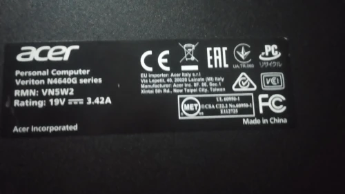 Mini PC Acer Veriton N4640G