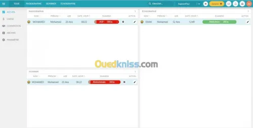 Logiciel de gestion radiologie RIS/PACS