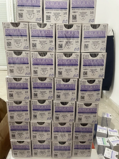 Fil de suture disponible