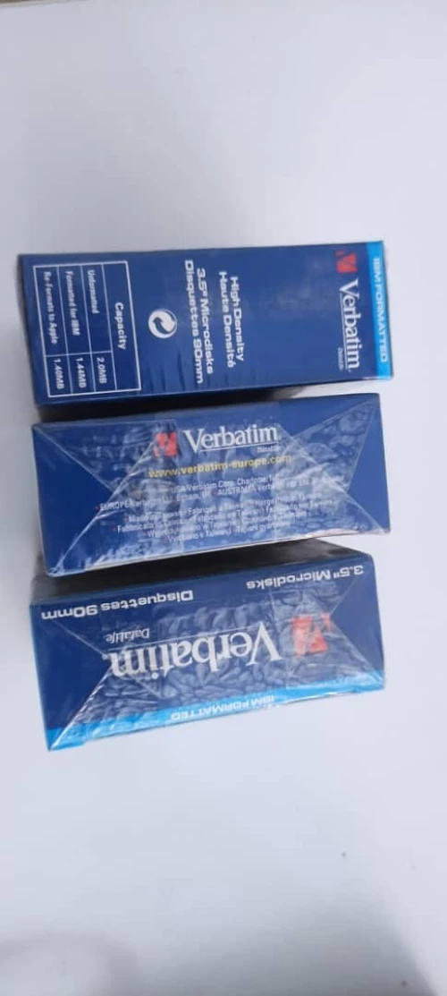 Verbatim  DataLife MF2HD 3.5 boite scellée de 10 IBM formatted, HD, neuf