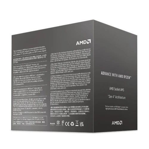 AMD RYZEN 5 7500F WRAITH STEALTH (3.7 GHZ / 5.0 GHZ)