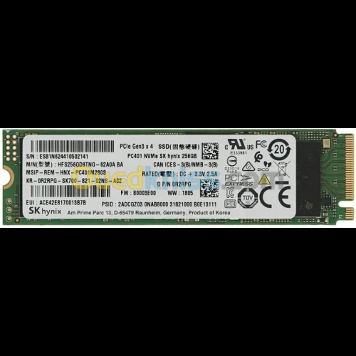 SK HYNIX 256GB M2 NVME (SOLID STATE DRIVE) MODEL: HFS256GD9MND
