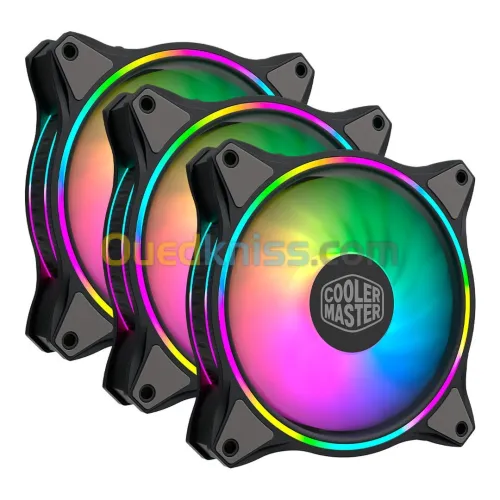 COOLER MASTER MASTERFAN MF120 HALO ARGB (X3)