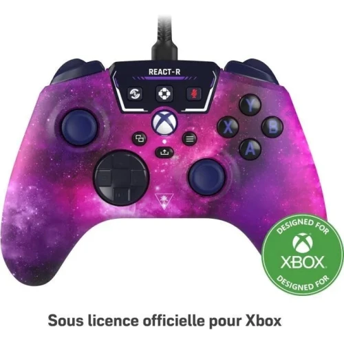 MANETTE TURTLE BEACH - REACT-R - NEBULA - XBOX & WINDOWS