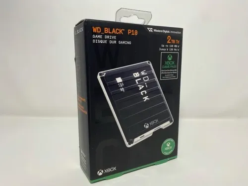DISQUE DUR EXTERNE WD BLACK P10 GAME DRIVE 2TB BLACK WORLDWIDE