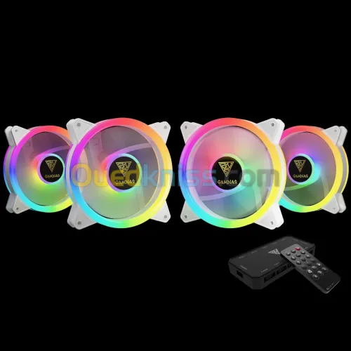 FANS GAMDIAS AEOLUS M2-1204R WHITE