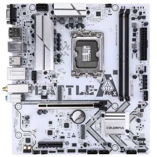 CARTE MERE BATTLE-AX B760M-WHITE WIFI V20 LGA 1700 SOCKET DDR5