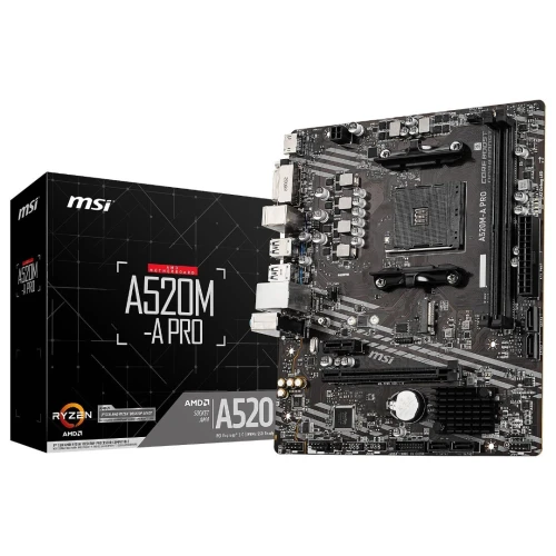 CARTE MERE MSI A520M-A PRO AM4