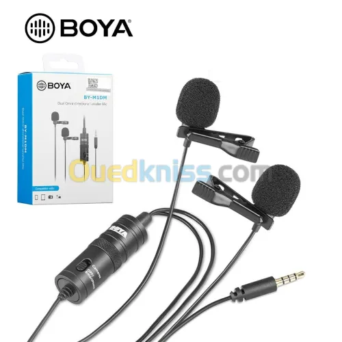 MICROPHONE LEVALIER / CRAVATE BOYA BY-M1DM 