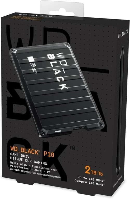 WD BLACK P10 GAME DRIVE 2 TO