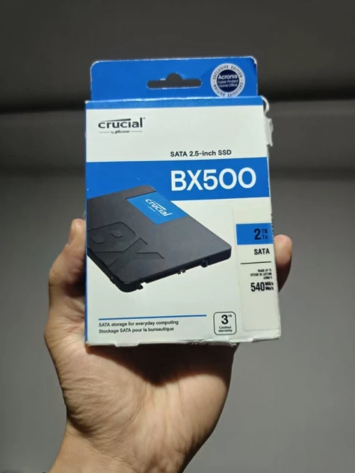 SSD 2 TO CRUCIAL BX500 2 TO  2.5" 7MM SERIAL ATA 6GB/S