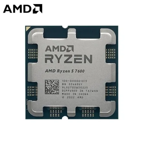 RYZEN 5 7600 6 COEURS 12 THREADS 3.8GHZ / 5.1GHZ TRAY