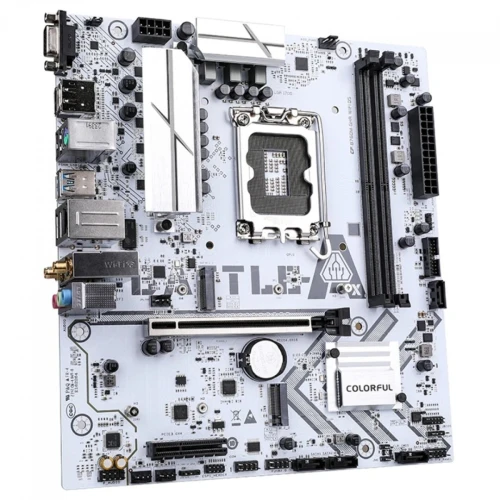 CARTE MERE BATTLE-AX B760M-WHITE WIFI V20 LGA 1700 SOCKET DDR5
