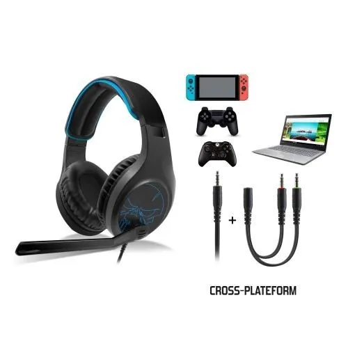 CASQUE GAMER NOIR SPIRIT OF GAMER  ELITE-H20 