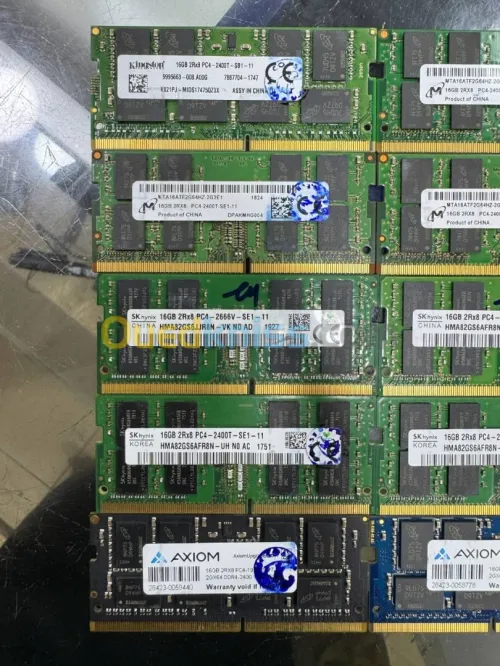 MEMOIRE DDR4 HYNIX 16G 2666 SODIMM POUR LAPTOP