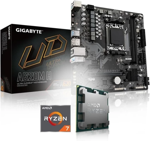 KIT UPGRADE AMD RYZEN 7 8700G+ CARTE MERE GIGABYTE A620M H