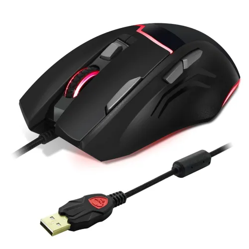 ENSEMBLE SOURIS FILAIRE ET TAPIS  ESPRIT DE GAMER ELITE-M10