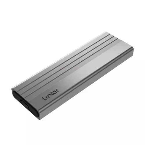 BOITIER EXTERNE USB 3.2 LEXAR E300 - NVME M.2 TYPE 2280 (ARGENT)