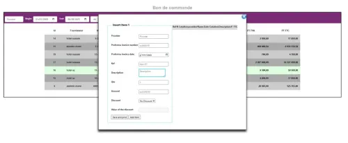 DMS OptiGeT - Facturation simple