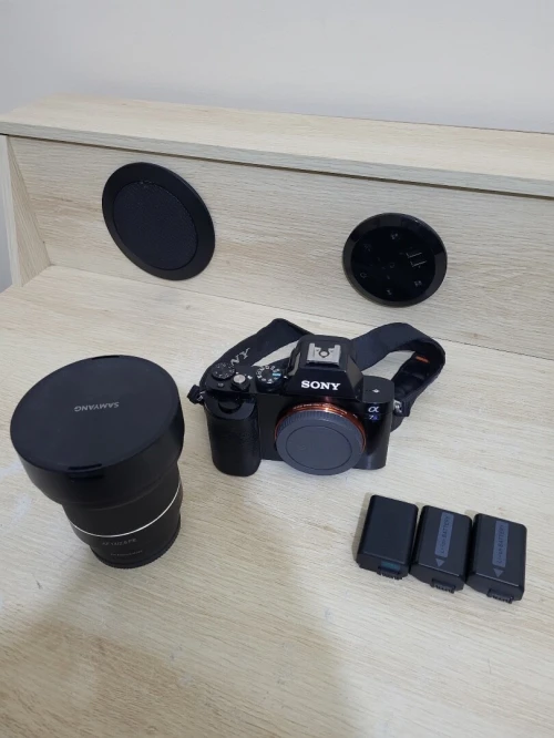 Sony Alpha 7S Hybride Plein Format Ultra vidéo 4K + Objectif Samyang AF 14mm F2.8 Full Frame