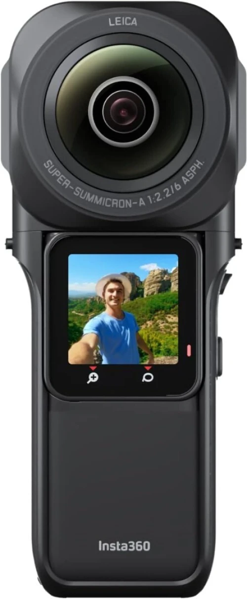 Insta360 One RS 1-inch 360 Edition - Caméra 360 VIDEO UHD 6K avec Deux capteurs 1 Pouce, co-conçue avec Leica, Photo 21MP, stabilisation FlowState, Faible luminosité de qualité, résistante à l'eau