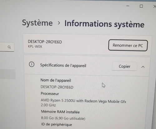 Huawei MateBook 14 POUCES FHD | Ryzen 5 2500U | 8GB RAM | 500GB SSD | Radeon VEGA 8 Mobile Graphics