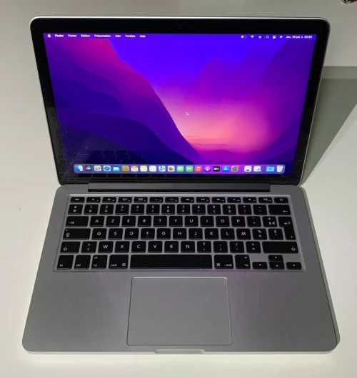 MACBOOK PRO 13 POUCES 2015 | CORE i5-DOUBLE COEUR | 8GB RAM | 256GB SSD | INTEL IRIS GRAPHICS