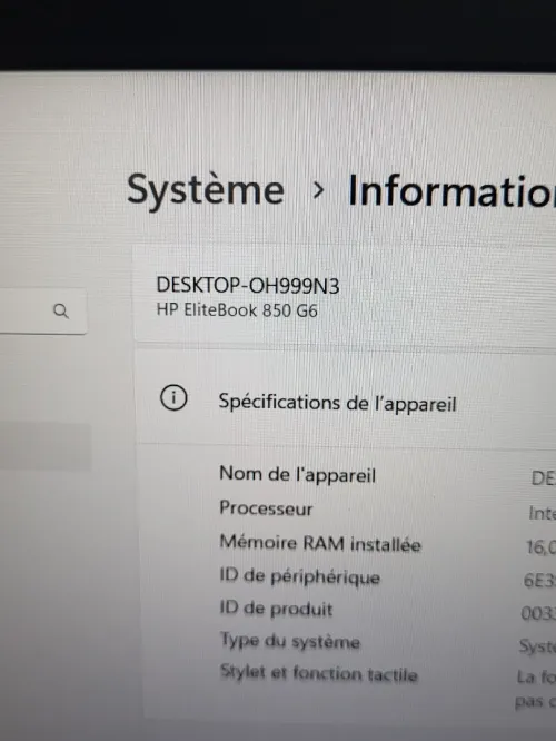 HP ELITEBOOK 850 G6 15.6" FHD | CORE i7-8665U | 16GB RAM | 512GB NVMe SSD | INTEL UHD GRAPHICS