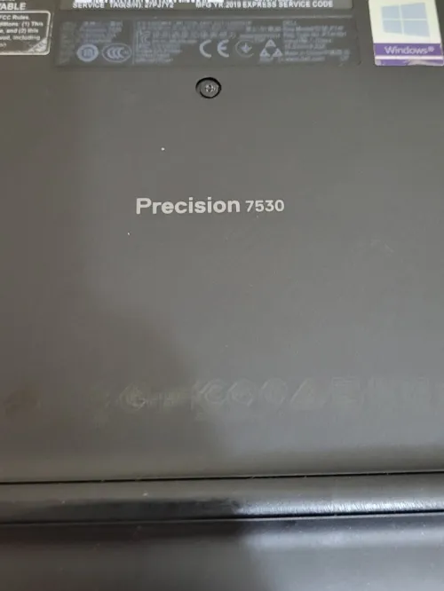DELL PRECISION 7530 | i5-8300H | QUADRO P3200 6GB | 32GB RAM | 512GB NVMe | WORKSTATION