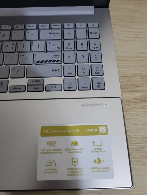 ASUS VivoBook Go 15 15.6 FHD | RYZEN 5 7520U | 16GB RAM | 512GB NVMe SSD | AMD RADEON GRAPHICS
