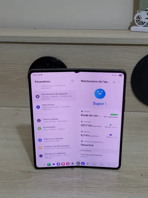 SAMSUNG GALAXY Z Fold 5 | Dual SIM | 256GB | 12GB RAM | Noir fantôme