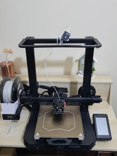 Creality Imprimante 3D Ender-3 S1 Pro avec 300C Buse Haute Température, 160mm/s Impression Rapide & Plaque PEI en Acier à Ressort & Bande Lumineuse LED