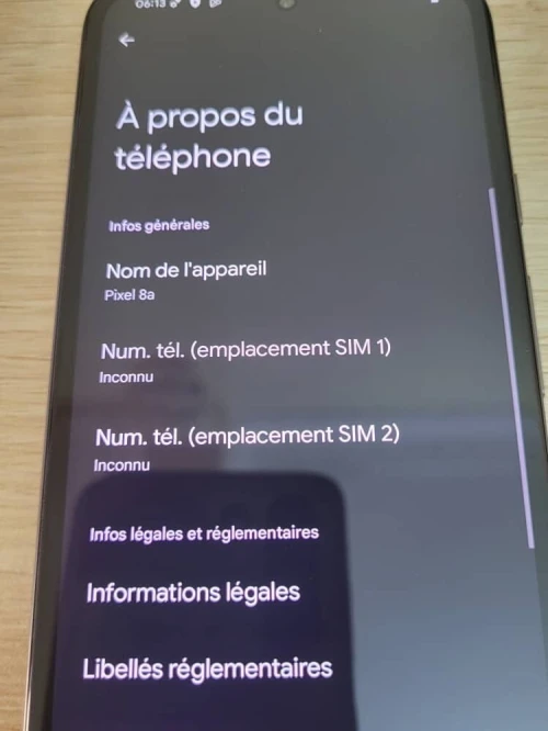 Google Pixel 8a DOUBLE SIM 5G - 128GB -
