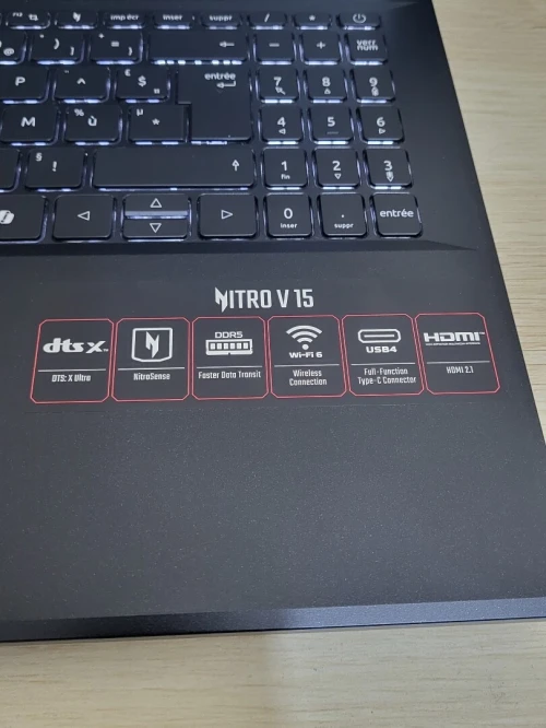 GAMING Acer Nitro V15 15.6 165Hz | RYZEN 7 7435HS | RTX 4060 8GB | 16GB RAM |  512GB M2 SSD |