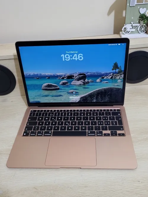 MacBook Air M1 2020 ROSE GOLD - CPU M1 8C - 8GB RAM - 512GB SSD - COMPTAGE DE CYCLES 114