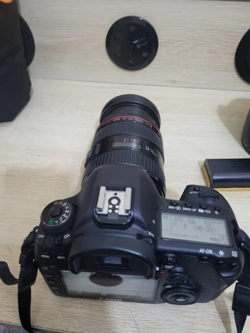 Canon EOS 5D Mark IV | Capteur 30Mpx Rendu cinématographique 4K + Objectif Canon EF 24 70 2.8 L USM