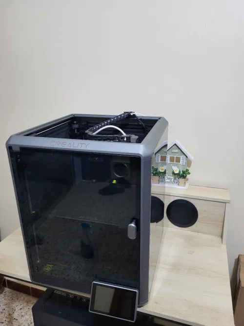 Creality K1 Imprimante 3D, 600mm/s Ultra Rapide Vitesse Impression, 300C Haute-Temp Buse