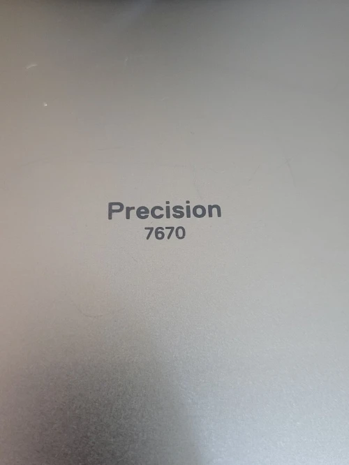 DELL PRECISION 7680 | INTEL vPRO CORE i7-12850HX | NVIDIA RTX A2000 8GB GDDR6 | 32GB RAM | 512GB NVMe SSD | Workstation