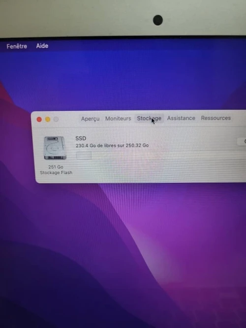 MACBOOK AIR 13'' 2015 | INTEL CORE i5 Double Coeur | RAM 8GB | 256GB SSD