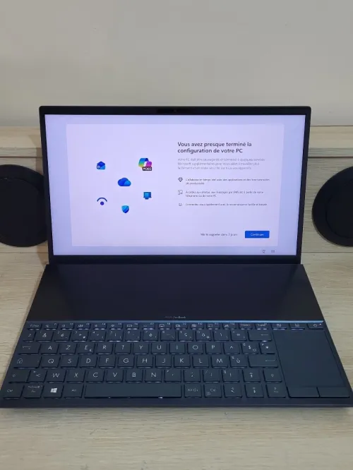 ASUS Zenbook Duo UX481FA 14 POUCES FHD Tactile | INTEL CORE i5 10210U @1.60GHz | 8GB RAM | 512GB NVMe SSD | INTEL UHD GRAPHICS